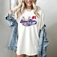 Bonus Mom Rookie Of Year 1st Birthday Baseball Theme Women's Comfort Colors T-Shirt Ivory Bonus Mom Rookie Of Year 1st Birthday Baseball Theme Women's Comfort Colors T-Shirt Ivory