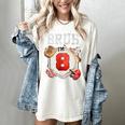 Bruh I'm 8 Baseball 8th Birthday Sports 8 Year Old Boy Women's Comfort Colors T-Shirt Ivory