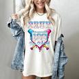 Bruh It's My 100 Days Of School Baseball Ice Cream Drip Boys Women's Comfort Colors T-Shirt Ivory Bruh It's My 100 Days Of School Baseball Ice Cream Drip Boys Women's Comfort Colors T-Shirt Ivory