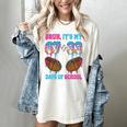 Bruh Its My 67 33 Day Of School Baseball Boys Kids 100th Day Women's Comfort Colors T-Shirt Ivory