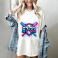 Bruh It's My 67 33 Days Of School Baseball 100 Days Smarter Women's Comfort Colors T-Shirt Ivory Bruh It's My 67 33 Days Of School Baseball 100 Days Smarter Women's Comfort Colors T-Shirt Ivory
