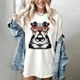 Bulldog Mascot Sports Fan Football Basketball Baseball Women's Comfort Colors T-Shirt Ivory Bulldog Mascot Sports Fan Football Basketball Baseball Women's Comfort Colors T-Shirt Ivory