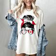 Canadian Baseball Mom Canada Flag Baseball Girl Women's Comfort Colors T-Shirt Ivory Canadian Baseball Mom Canada Flag Baseball Girl Women's Comfort Colors T-Shirt Ivory