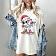 Christmas Baseball Ice Cream Dripping Santa Baseball Drip Women's Comfort Colors T-Shirt Ivory Christmas Baseball Ice Cream Dripping Santa Baseball Drip Women's Comfort Colors T-Shirt Ivory