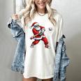 Christmas Baseball Player Santa Xmas Boys Men Toddler Women's Comfort Colors T-Shirt Ivory