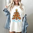 Christmas Baseball Tree Lights Xmas Women's Comfort Colors T-Shirt Ivory Christmas Baseball Tree Lights Xmas Women's Comfort Colors T-Shirt Ivory