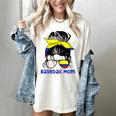 Colombia Baseball Mom Messy Bun Women's Comfort Colors T-Shirt Ivory Colombia Baseball Mom Messy Bun Women's Comfort Colors T-Shirt Ivory