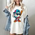 Cool Baseball Drip For Boys Ice Cream Drip Baseball Kids Women's Comfort Colors T-Shirt Ivory Cool Baseball Drip For Boys Ice Cream Drip Baseball Kids Women's Comfort Colors T-Shirt Ivory