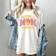Coquette Baseball Mom Bow Like A Normal Mom But Mother's Day Women's Comfort Colors T-Shirt Ivory Coquette Baseball Mom Bow Like A Normal Mom But Mother's Day Women's Comfort Colors T-Shirt Ivory