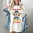Cute Baseball Fan Weekend Forecast Change Of Beer And Hotdog Women's Comfort Colors T-Shirt Ivory