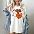 Cute Heart Baseball Basketball Football Valentine Boy Men Women's Comfort Colors T-Shirt Ivory Cute Heart Baseball Basketball Football Valentine Boy Men Women's Comfort Colors T-Shirt Ivory