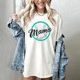 Cute Mama Script Font On Baseball Mom Women's Comfort Colors T-Shirt Ivory Cute Mama Script Font On Baseball Mom Women's Comfort Colors T-Shirt Ivory