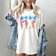 Dabbing Baseball Ice Cream Drip Number 67 Birthday Party Women's Comfort Colors T-Shirt Ivory