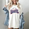 Dad Daddy Of The Rookie Baseball Women's Comfort Colors T-Shirt Ivory Dad Daddy Of The Rookie Baseball Women's Comfort Colors T-Shirt Ivory
