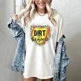 Dirt And Diamonds Baseball Leopard Baseball Mom Women's Comfort Colors T-Shirt Ivory Dirt And Diamonds Baseball Leopard Baseball Mom Women's Comfort Colors T-Shirt Ivory