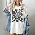 I Dislike Baseball Pants Softball Tball Baseball Mom Women's Comfort Colors T-Shirt Ivory