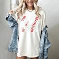 Distressed Baseball Number 32 Jersey Uniform Player Fan Women's Comfort Colors T-Shirt Ivory Distressed Baseball Number 32 Jersey Uniform Player Fan Women's Comfort Colors T-Shirt Ivory