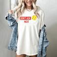 Don’t Ask I’m Not Doing Gamechanger Baseball Women's Comfort Colors T-Shirt Ivory