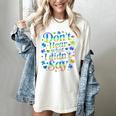 Don’t Hear What I Didn’t Say Autism Awareness Valentine Raglan Baseball Tee Women's Comfort Colors T-Shirt Ivory