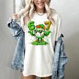 Drip Baseball Irish Shamrock St Patricks Men Boy Kid Women's Comfort Colors T-Shirt Ivory