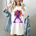Drip Skeleton Batting Baseball Halloween Women's Comfort Colors T-Shirt Ivory