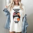 My Favorite Ballers Call Me Mom Basketball Mom Baseball Mom Women's Comfort Colors T-Shirt Ivory My Favorite Ballers Call Me Mom Basketball Mom Baseball Mom Women's Comfort Colors T-Shirt Ivory