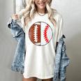 Football Baseball Player Football Baseball Mom Women's Comfort Colors T-Shirt Ivory Football Baseball Player Football Baseball Mom Women's Comfort Colors T-Shirt Ivory