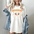 Football Referee Touchdown Baseball Homerun Goose Women's Comfort Colors T-Shirt Ivory Football Referee Touchdown Baseball Homerun Goose Women's Comfort Colors T-Shirt Ivory
