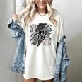 Game Day Baseball Retro Checkered Baseball Women's Comfort Colors T-Shirt Ivory Game Day Baseball Retro Checkered Baseball Women's Comfort Colors T-Shirt Ivory