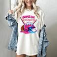 Game Kindergarten Baseball Ice Cream Drip On Back To School Women's Comfort Colors T-Shirt Ivory