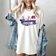 Grammy Rookie Of Year 1st Birthday Baseball Theme Matching Women's Comfort Colors T-Shirt Ivory