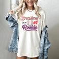 Grandparent Grandma Of The 1 Rookie Baseball Women's Comfort Colors T-Shirt Ivory Grandparent Grandma Of The 1 Rookie Baseball Women's Comfort Colors T-Shirt Ivory