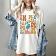 Groovy In My Baseball Mom Era Softball Game Day Women's Comfort Colors T-Shirt Ivory