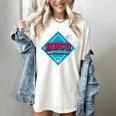 HBCU Swing For Greatness Baseball Softball College Apparel Women's Comfort Colors T-Shirt Ivory