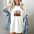 My Heart Is On That Field Baseball Mom Momm Premium Women's Comfort Colors T-Shirt Ivory