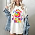 My Heart Is On That Field Cute Baseball Mom Women Women's Comfort Colors T-Shirt Ivory My Heart Is On That Field Cute Baseball Mom Women Women's Comfort Colors T-Shirt Ivory