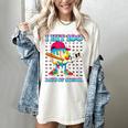 I Hit 100 Days Of School 67 Drip Baseball Boys Kids Women's Comfort Colors T-Shirt Ivory