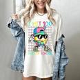 I Hit 100 Days Of School Baseball Drip 100th Day Of School Women's Comfort Colors T-Shirt Ivory I Hit 100 Days Of School Baseball Drip 100th Day Of School Women's Comfort Colors T-Shirt Ivory