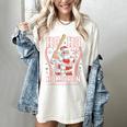 Ho Ho Home Run Baseball Christmas Holiday Sports Santa Women's Comfort Colors T-Shirt Ivory Ho Ho Home Run Baseball Christmas Holiday Sports Santa Women's Comfort Colors T-Shirt Ivory