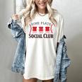 Home Plate Social Club Softball Season Baseball Mom Women's Comfort Colors T-Shirt Ivory Home Plate Social Club Softball Season Baseball Mom Women's Comfort Colors T-Shirt Ivory
