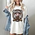Home Run Baseball Mom Women's Comfort Colors T-Shirt Ivory
