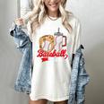 Hot Mess Always Stressed Baseball Mom Women's Comfort Colors T-Shirt Ivory Hot Mess Always Stressed Baseball Mom Women's Comfort Colors T-Shirt Ivory