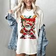 HUGvyn Santa Playing Baseball Ice Cream Drip Christmas Boys Women's Comfort Colors T-Shirt Ivory HUGvyn Santa Playing Baseball Ice Cream Drip Christmas Boys Women's Comfort Colors T-Shirt Ivory