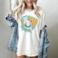 Ice Cream Baseball Mitt Drippy Scoop Baseball Sports Women's Comfort Colors T-Shirt Ivory Ice Cream Baseball Mitt Drippy Scoop Baseball Sports Women's Comfort Colors T-Shirt Ivory