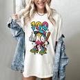 Ice Cream Drip Baseball Party 100 Days Of School Teacher Women's Comfort Colors T-Shirt Ivory