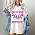 I'm A Baseball Mom Baseball Pitcher Catcher Baseball Player Women's Comfort Colors T-Shirt Ivory