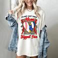 I'm Their Biggest Fan Volleyball Baseball Mom Women's Comfort Colors T-Shirt Ivory