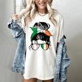 Ireland Baseball Mom Messy Bun Irish Baseball Girl Women's Comfort Colors T-Shirt Ivory Ireland Baseball Mom Messy Bun Irish Baseball Girl Women's Comfort Colors T-Shirt Ivory