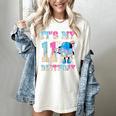 It's My 11th Birthday Baseball Ice Cream Drip Theme Women's Comfort Colors T-Shirt Ivory It's My 11th Birthday Baseball Ice Cream Drip Theme Women's Comfort Colors T-Shirt Ivory