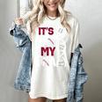 ITS In My DNA Baseball Sport Player Saying Women's Comfort Colors T-Shirt Ivory ITS In My DNA Baseball Sport Player Saying Women's Comfort Colors T-Shirt Ivory
